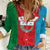 Personalized Italy Liguria Women Casual Shirt Inspiration Flags Style