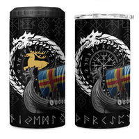 Aland Viking Drakkar 4 in 1 Can Cooler Tumbler Viking Blood - Wonder Print Shop