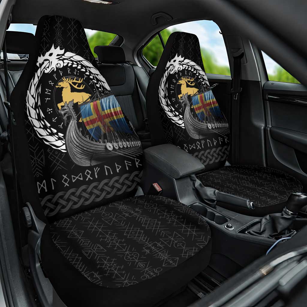 Aland Viking Drakkar Car Seat Cover Viking Blood - Wonder Print Shop