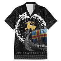 Aland Viking Drakkar Family Matching Mermaid Dress and Hawaiian Shirt Viking Blood - Wonder Print Shop