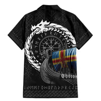 Aland Viking Drakkar Family Matching Mermaid Dress and Hawaiian Shirt Viking Blood - Wonder Print Shop