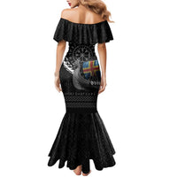 Aland Viking Drakkar Family Matching Mermaid Dress and Hawaiian Shirt Viking Blood - Wonder Print Shop
