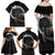 Aland Viking Drakkar Family Matching Off Shoulder Maxi Dress and Hawaiian Shirt Viking Blood - Wonder Print Shop