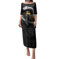 Aland Viking Drakkar Family Matching Puletasi and Hawaiian Shirt Viking Blood - Wonder Print Shop