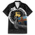 Aland Viking Drakkar Family Matching Summer Maxi Dress and Hawaiian Shirt Viking Blood - Wonder Print Shop