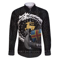Aland Viking Drakkar Family Matching Summer Maxi Dress and Hawaiian Shirt Viking Blood - Wonder Print Shop