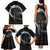 Aland Viking Drakkar Family Matching Tank Maxi Dress and Hawaiian Shirt Viking Blood - Wonder Print Shop