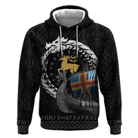 Aland Viking Drakkar Hoodie Viking Blood - Wonder Print Shop