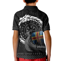 Aland Viking Drakkar Kid Polo Shirt Viking Blood - Wonder Print Shop