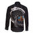 Aland Viking Drakkar Long Sleeve Button Shirt Viking Blood - Wonder Print Shop