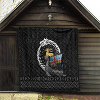 Aland Viking Drakkar Quilt Viking Blood - Wonder Print Shop