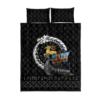 Aland Viking Drakkar Quilt Bed Set Viking Blood - Wonder Print Shop