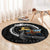Aland Viking Drakkar Round Carpet Viking Blood - Wonder Print Shop