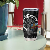 Aland Viking Drakkar Tumbler Cup Viking Blood - Wonder Print Shop