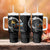 Aland Viking Drakkar Tumbler With Handle Viking Blood - Wonder Print Shop