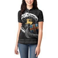 Aland Viking Drakkar Women Polo Shirt Viking Blood - Wonder Print Shop