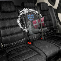 Denmark Viking Drakkar Back Car Seat Cover Viking Blood - Wonder Print Shop