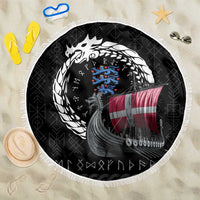 Denmark Viking Drakkar Beach Blanket Viking Blood - Wonder Print Shop