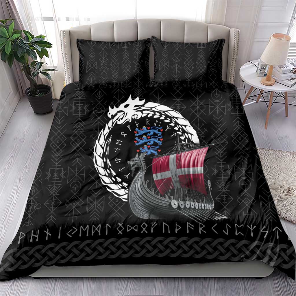 Denmark Viking Drakkar Bedding Set Viking Blood - Wonder Print Shop