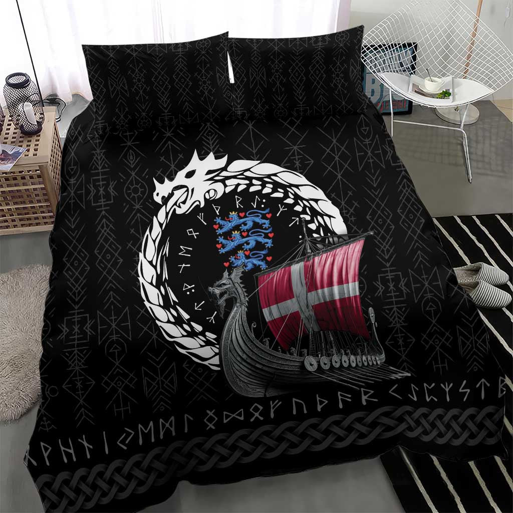 Denmark Viking Drakkar Bedding Set Viking Blood - Wonder Print Shop