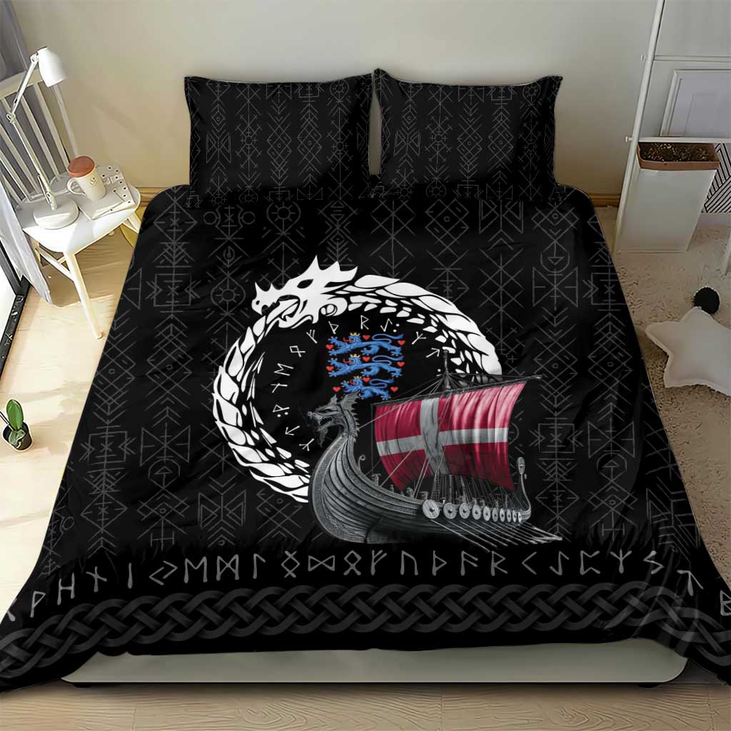 Denmark Viking Drakkar Bedding Set Viking Blood - Wonder Print Shop