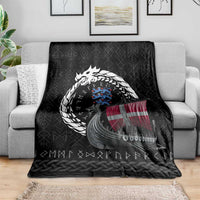 Denmark Viking Drakkar Blanket Viking Blood - Wonder Print Shop