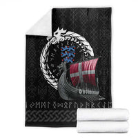 Denmark Viking Drakkar Blanket Viking Blood - Wonder Print Shop