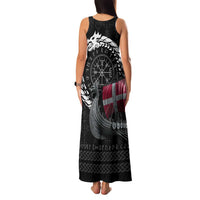 Denmark Viking Drakkar Family Matching Tank Maxi Dress and Hawaiian Shirt Viking Blood - Wonder Print Shop