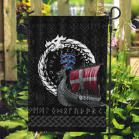 Denmark Viking Drakkar Garden Flag Viking Blood - Wonder Print Shop