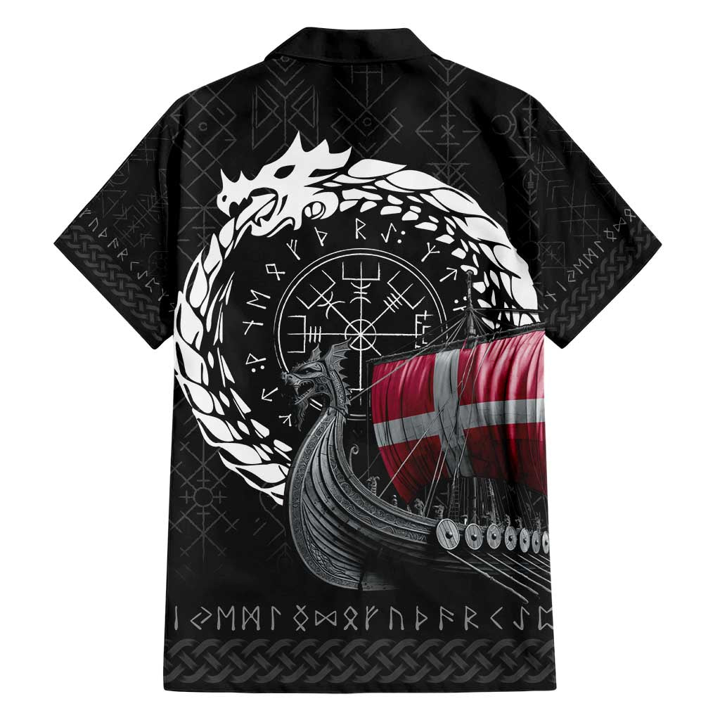 Denmark Viking Drakkar Hawaiian Shirt Viking Blood - Wonder Print Shop