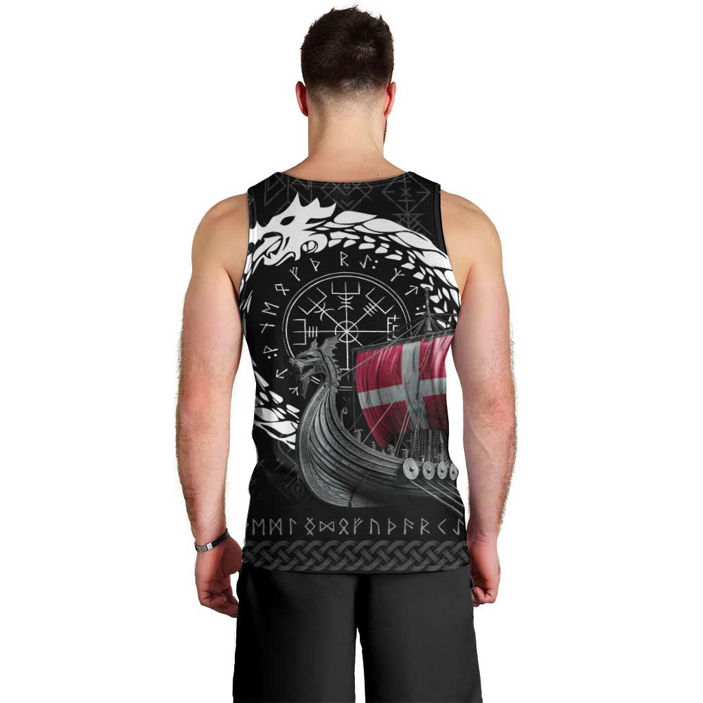 Denmark Viking Drakkar Men Tank Top Viking Blood - Wonder Print Shop