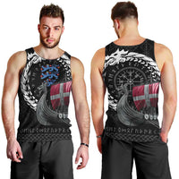 Denmark Viking Drakkar Men Tank Top Viking Blood - Wonder Print Shop