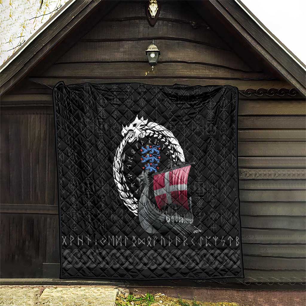 Denmark Viking Drakkar Quilt Viking Blood - Wonder Print Shop