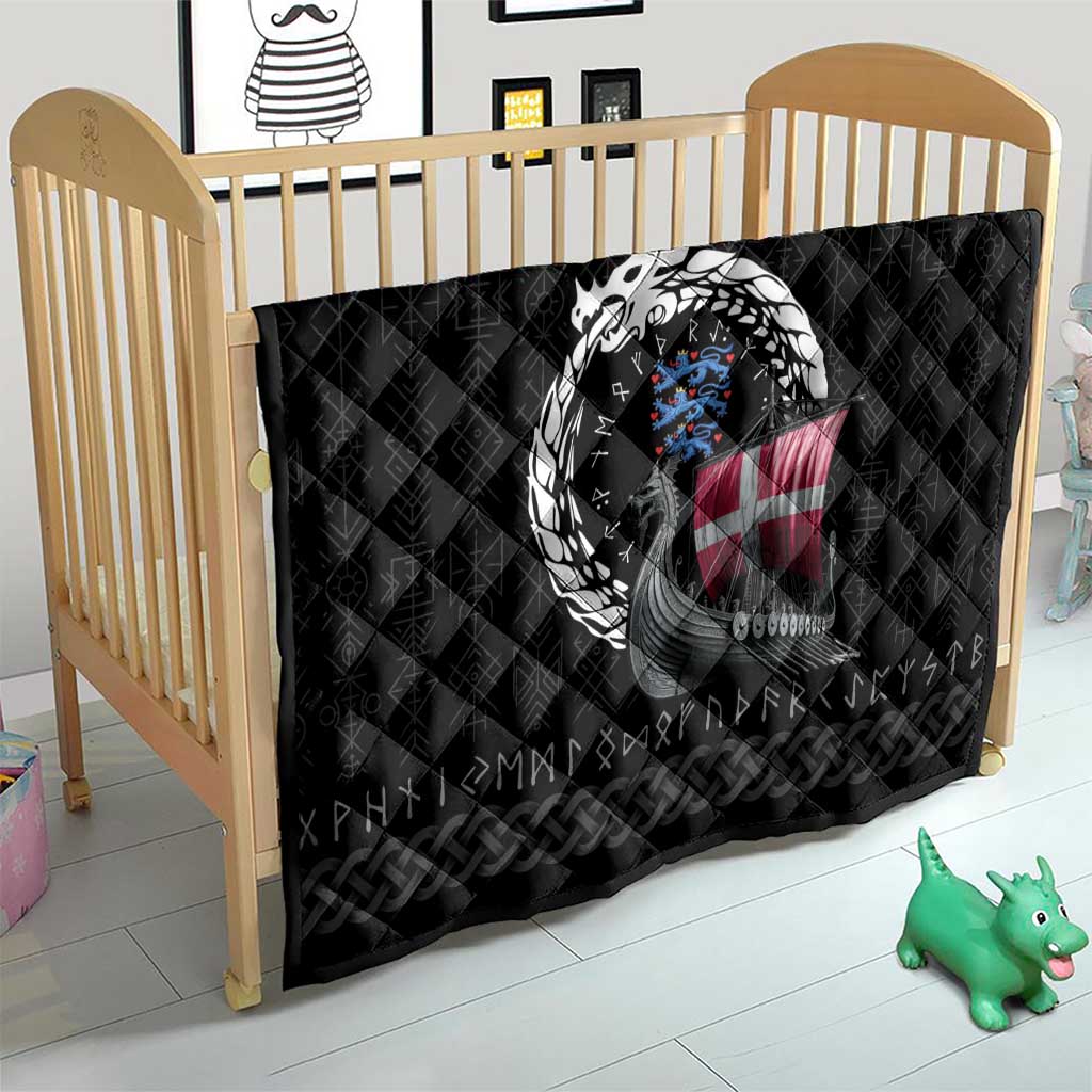 Denmark Viking Drakkar Quilt Viking Blood - Wonder Print Shop