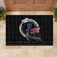 Denmark Viking Drakkar Rubber Doormat Viking Blood - Wonder Print Shop