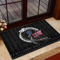 Denmark Viking Drakkar Rubber Doormat Viking Blood - Wonder Print Shop