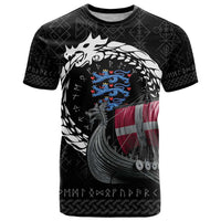Denmark Viking Drakkar T Shirt Viking Blood - Wonder Print Shop