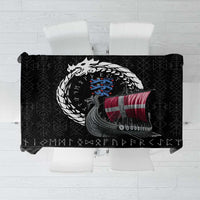 Denmark Viking Drakkar Tablecloth Viking Blood - Wonder Print Shop