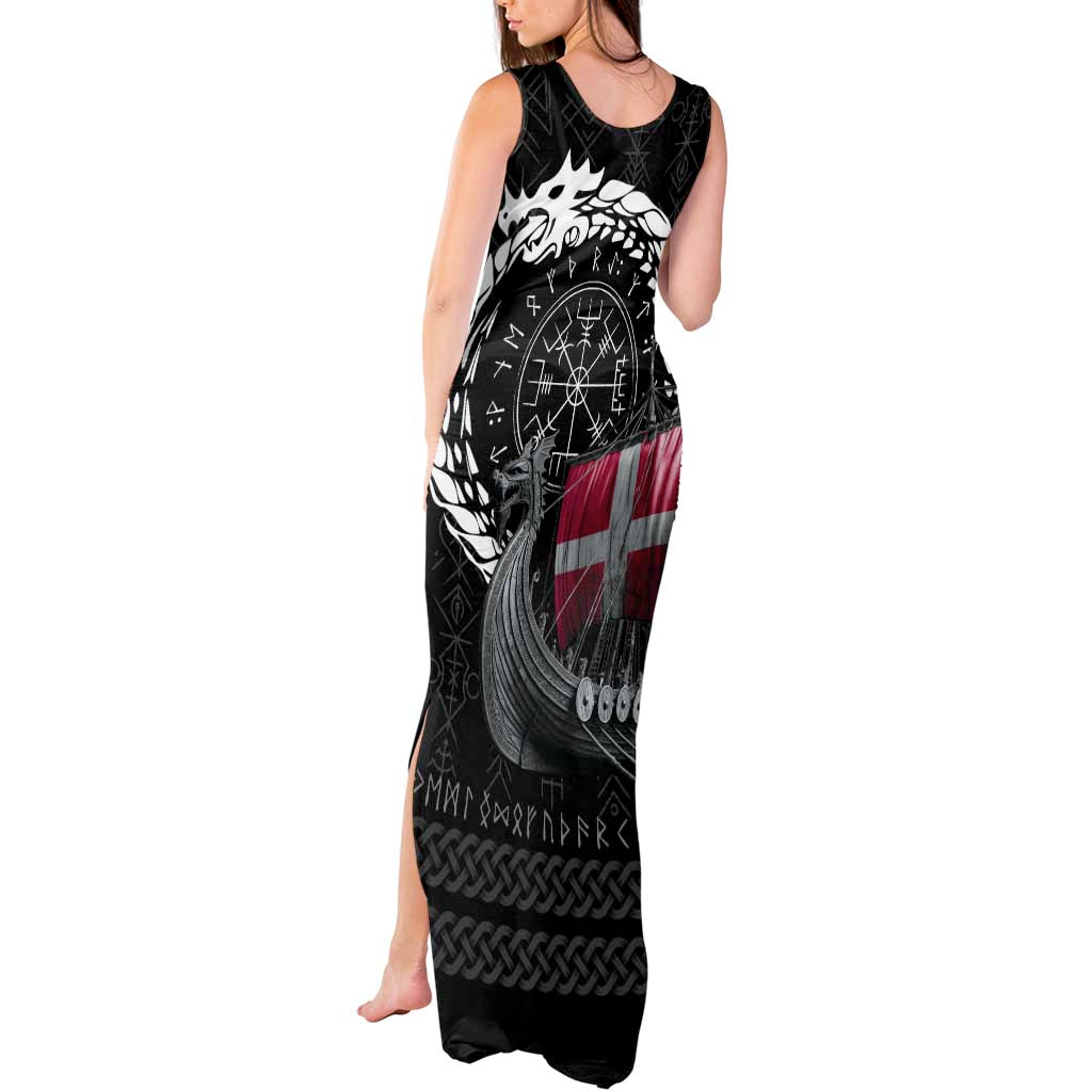 Denmark Viking Drakkar Tank Maxi Dress Viking Blood - Wonder Print Shop