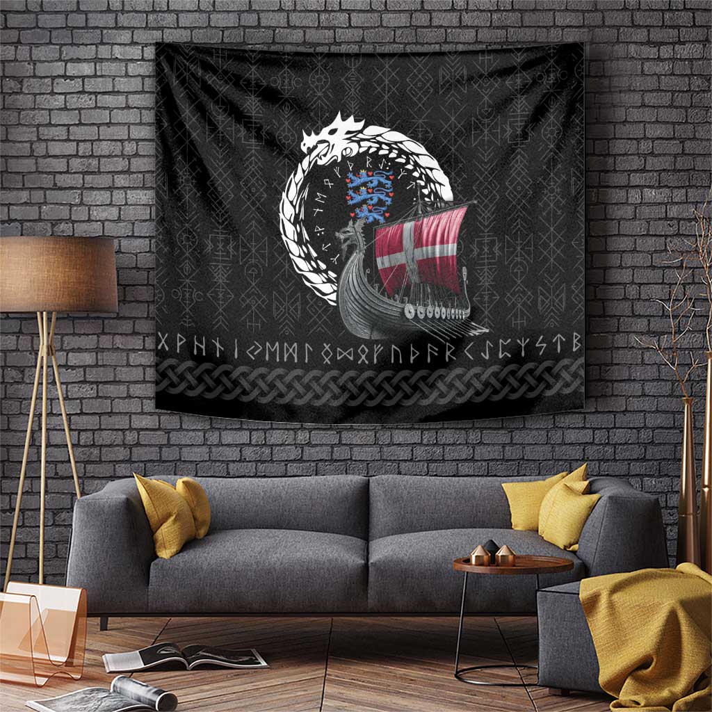 Denmark Viking Drakkar Tapestry Viking Blood - Wonder Print Shop