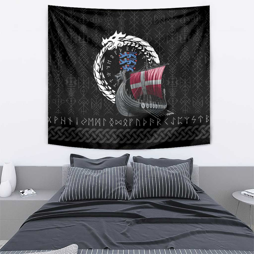 Denmark Viking Drakkar Tapestry Viking Blood - Wonder Print Shop
