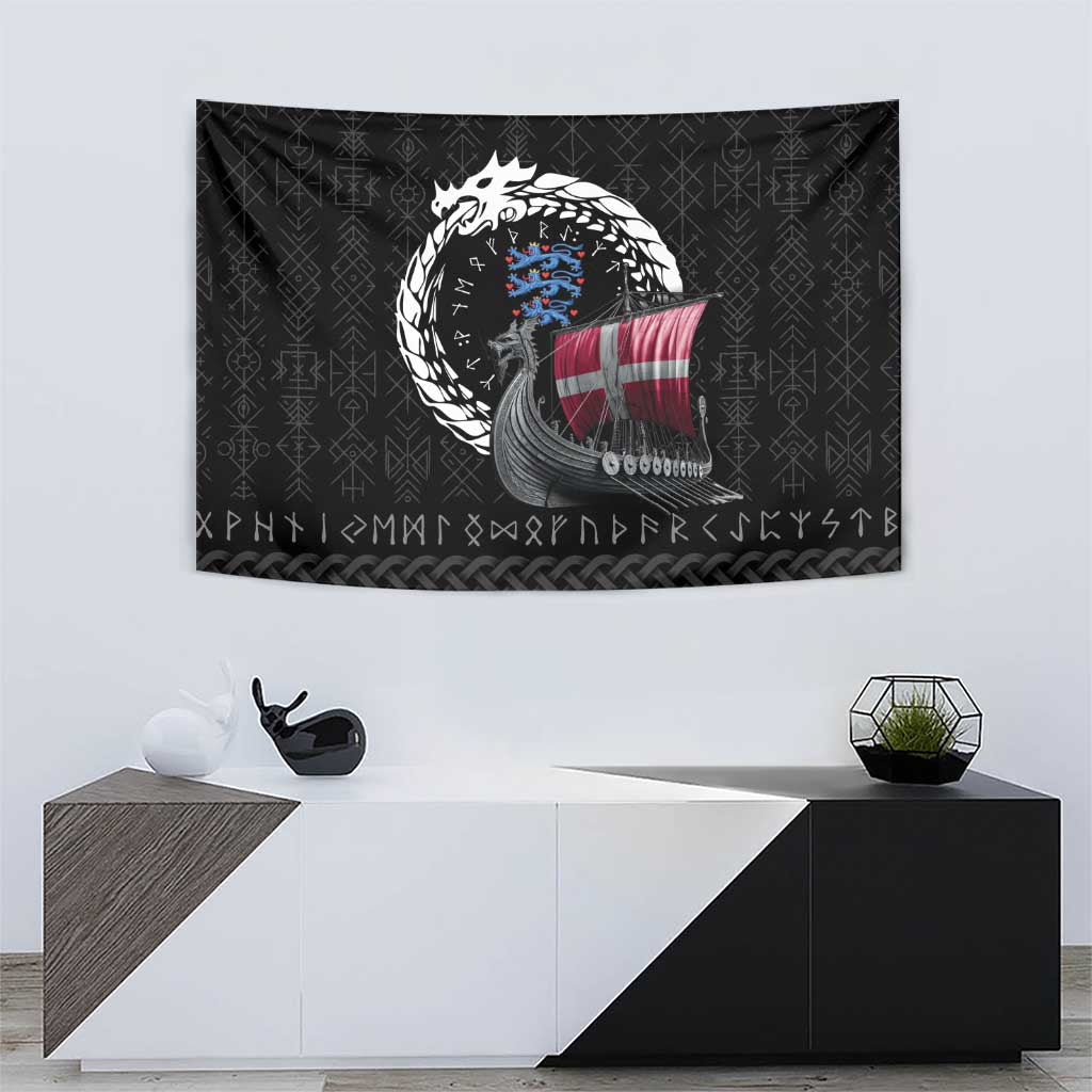 Denmark Viking Drakkar Tapestry Viking Blood - Wonder Print Shop