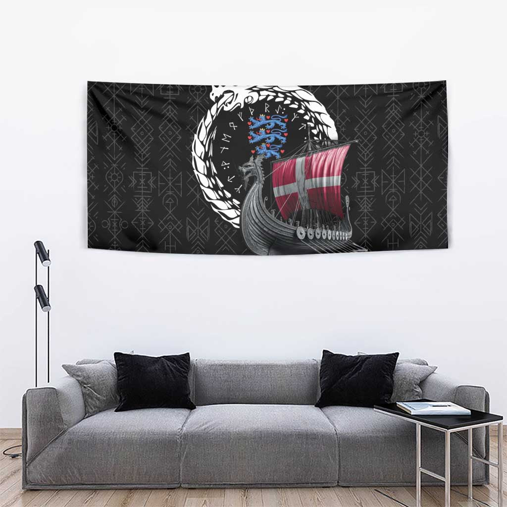 Denmark Viking Drakkar Tapestry Viking Blood - Wonder Print Shop