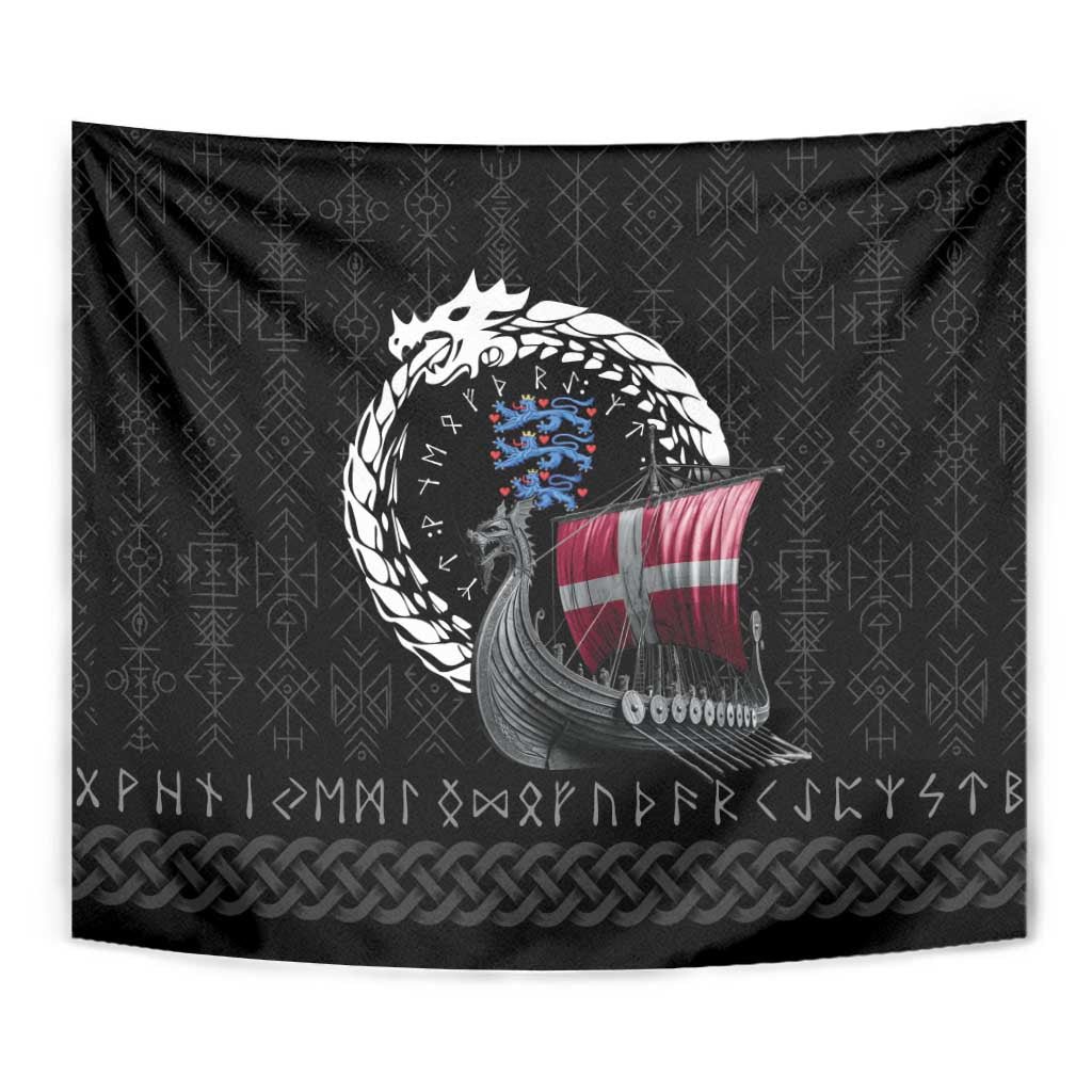 Denmark Viking Drakkar Tapestry Viking Blood - Wonder Print Shop