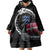 Denmark Viking Drakkar Wearable Blanket Hoodie Viking Blood - Wonder Print Shop