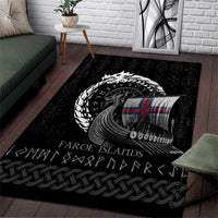 Faroe Islands Viking Drakkar Area Rug Viking Blood - Wonder Print Shop