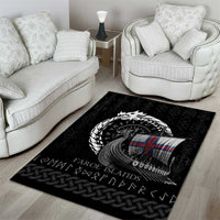 Faroe Islands Viking Drakkar Area Rug Viking Blood - Wonder Print Shop