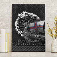 Faroe Islands Viking Drakkar Canvas Wall Art Viking Blood - Wonder Print Shop