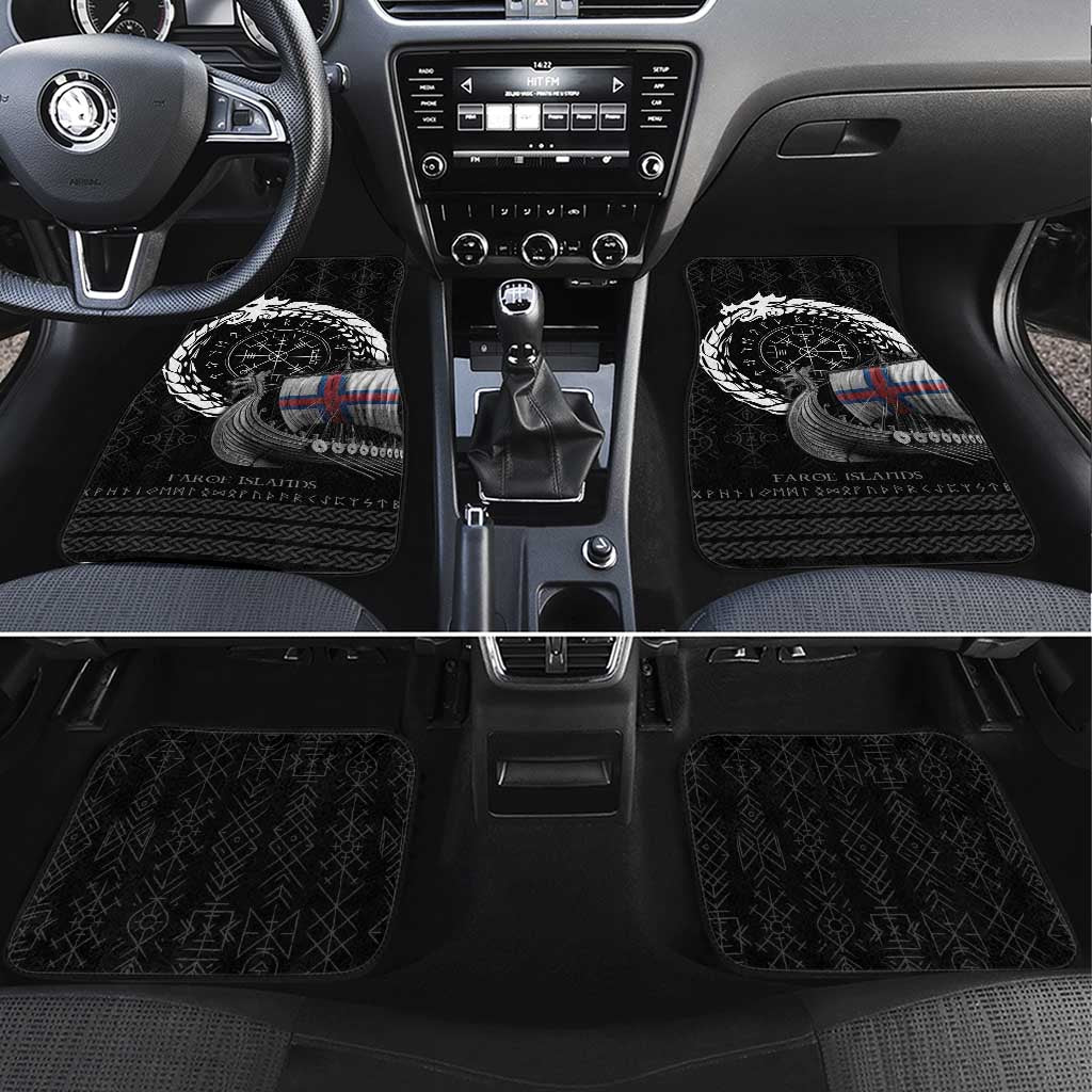 Faroe Islands Viking Drakkar Car Mats Viking Blood - Wonder Print Shop