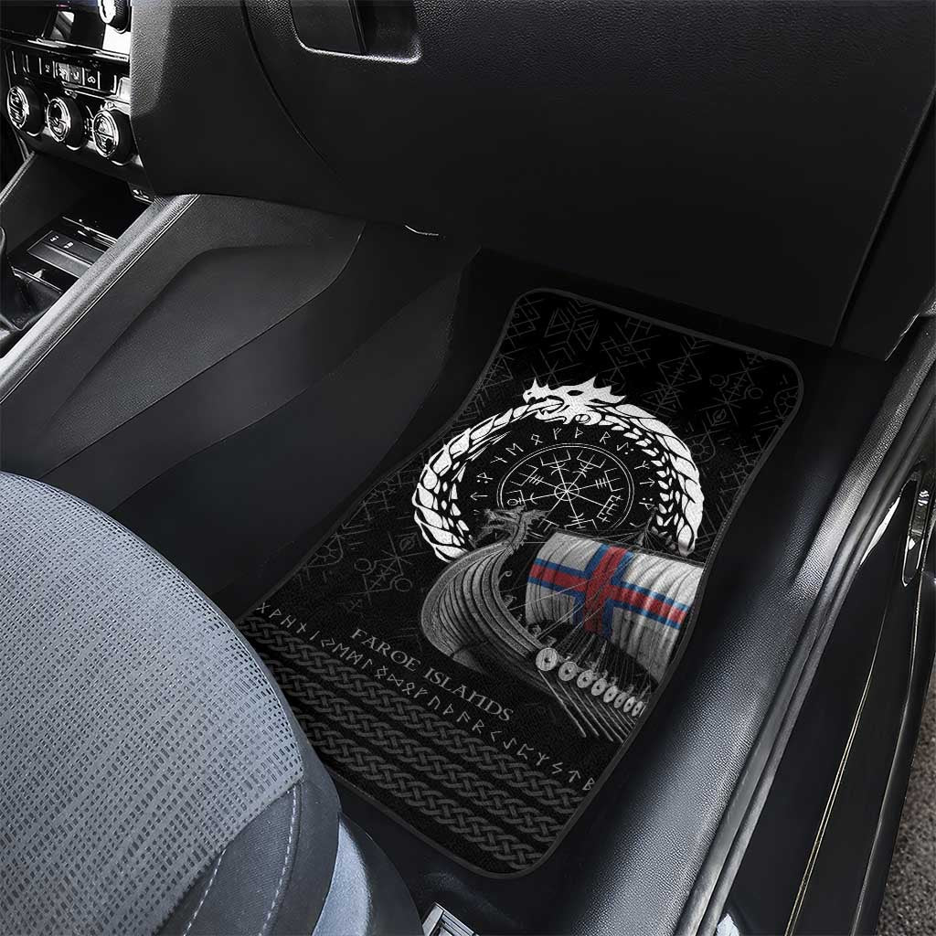 Faroe Islands Viking Drakkar Car Mats Viking Blood - Wonder Print Shop